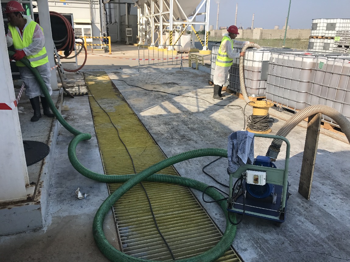 Измиване на резервоари