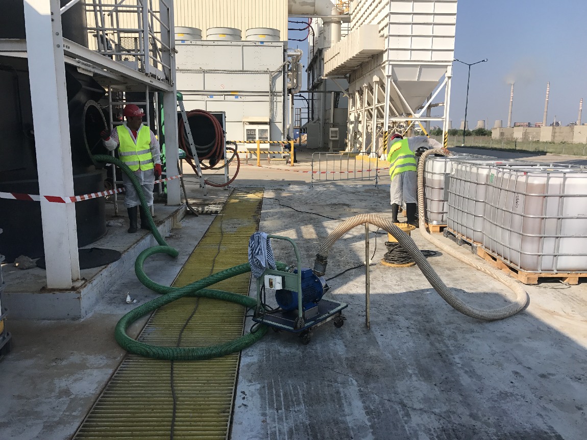 Измиване на резервоари